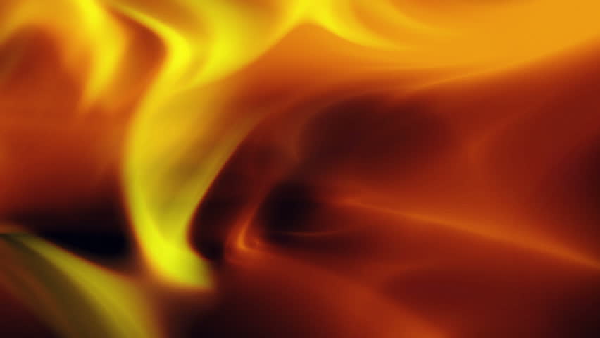 Flowing fire lights background