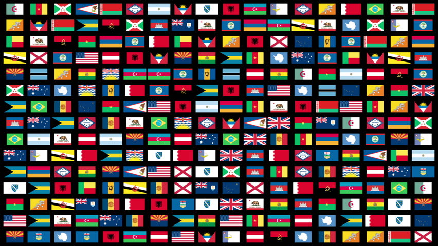Flags of the World animation, Alpha