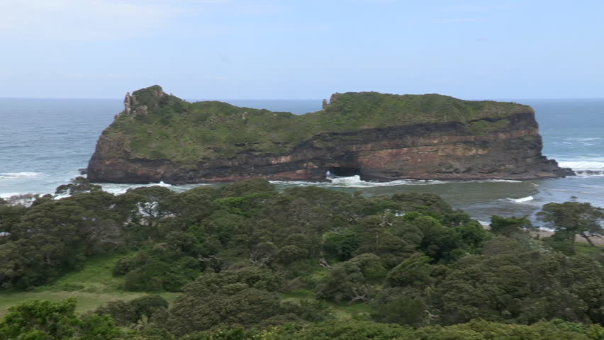 Surrounding sea cliffs at Hole in the Wall, Transkei