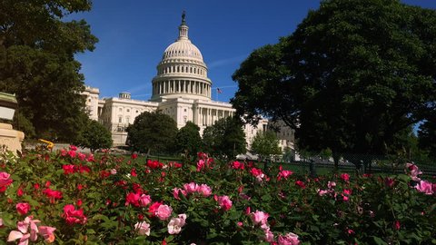 WASHINGTON, DC, USA - Circa 2017: The U S Capitol, often called the Capitol Building, is the home of the U S Congress, and the seat of the legislative branch of the U.S. federal government.