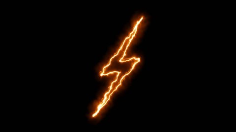 Lightning bolt circle icon Stock Video Footage - 4K and HD Video Clips ...