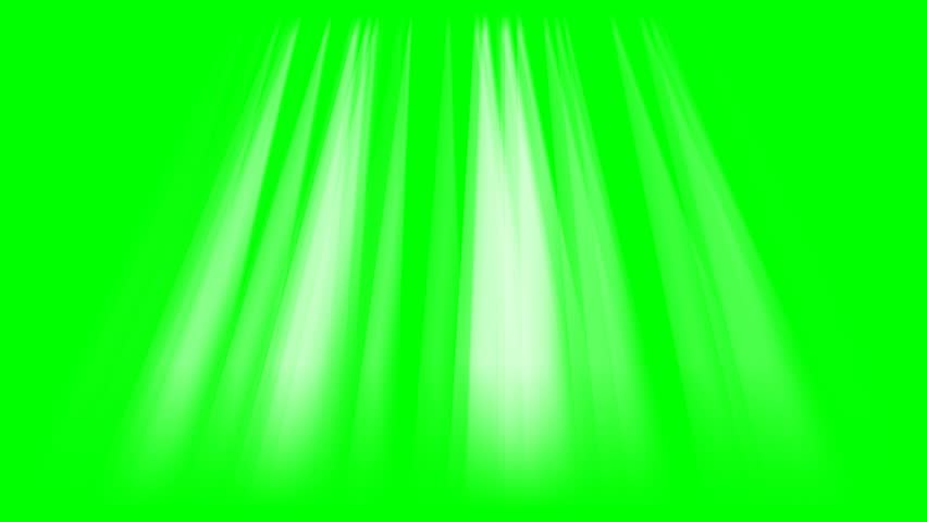 Rays of lights on green screen background animation. Beams light footage 4k video. Royalty-Free Stock Footage #33159034