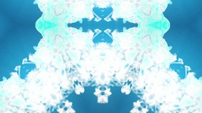 blue ink kaleidoscope is for ink effects or for background. Use luma matte as alpha channel. Ink spread in slow motion close up view. 3d - Powered by Shutterstock - Get 15% off with code: PIKWIZARD15