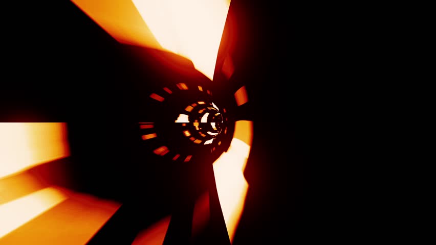 Travel Through a Spaceship Tunnel
