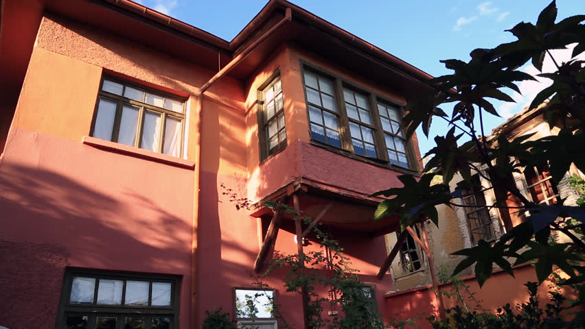 red historic house turkey