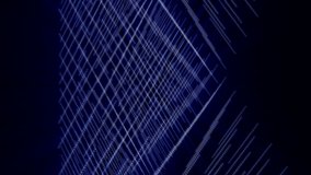 futuristic technology video animation with moving stripe object and lights, loop HD 1080p