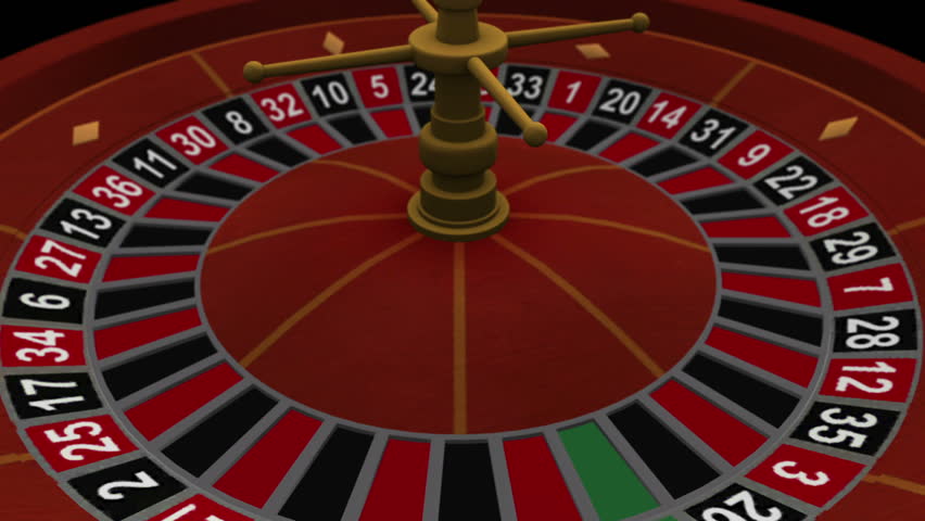 3d Model Extreme Close Up Of Roulette Table At Casino