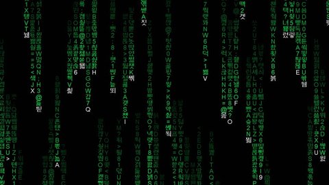 Beautiful Random Green Number Background Hacker Stock Footage Video ...