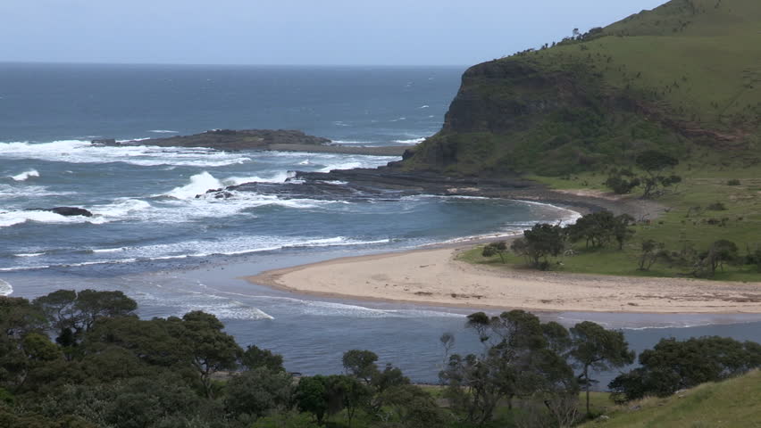 Beach at the Hole in the Wall along the Transkei Wild Coast