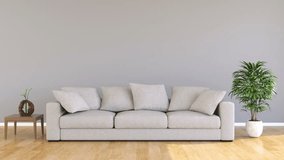 Zero Gravity Sofa in living room