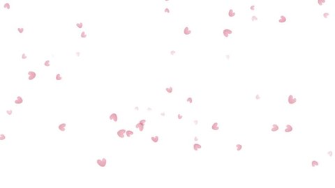Little Heart Particles Romantic Valentine Background Stock Footage ...
