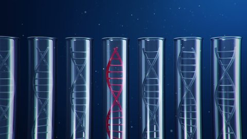 Science Background Animation Rotation Dna Helix Stock Footage Video ...