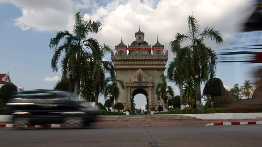 Patouxai in Vientiane