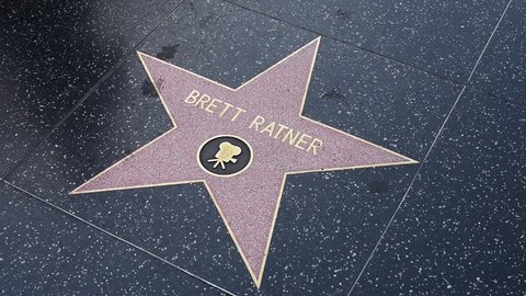 HOLLYWOOD, CA - DECEMBER 01: Brett Ratner star on the Hollywood Walk of Fame in Hollywood, California on Dec. 1, 2017.