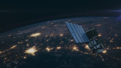 NASA ICON - The Ionospheric Connection Explorer. Highly realistic animation depicting the space agency's newest satellite launched in December 2017. 4K UHD. 16-bit color depth. Broadcast quality.   