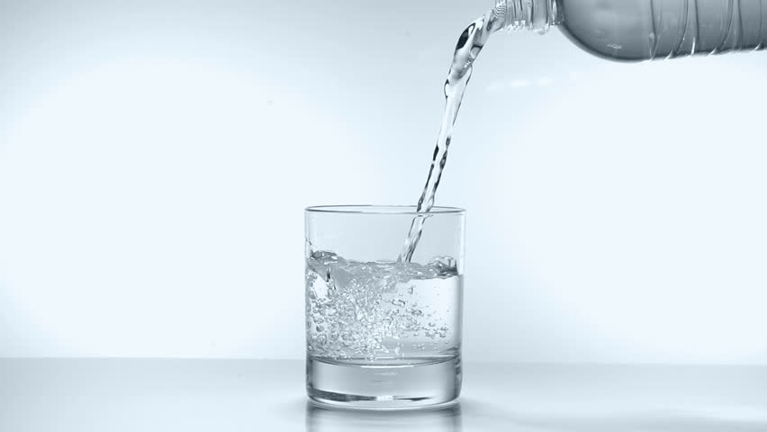 shot glass of water