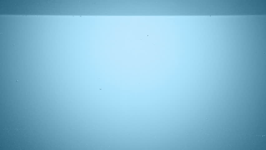 ice cubes splash in water on blue, slow motion 250fps fullHD video