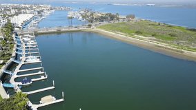 San Diego - Coronado  Cays - Drone Video