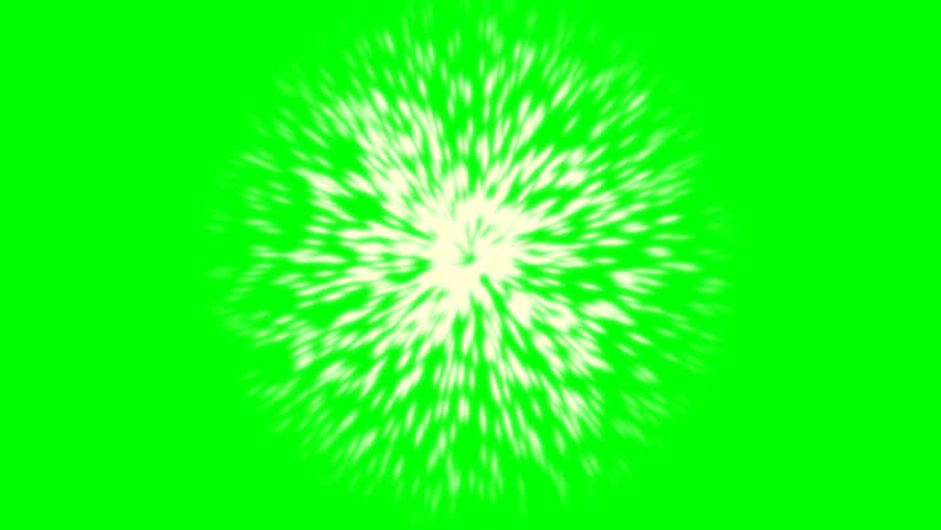 Light burst effect, on green screen background animation. Light beams footage. Royalty-Free Stock Footage #33525184