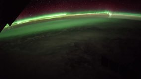 2nd Sept 2017: Planet Earth seen from International Space Station with Aurora Borealis across the Tasman Sea, Time Lapse 4K. Images courtesy of NASA Johnson Space Center: http://eol.jsc.nasa.gov