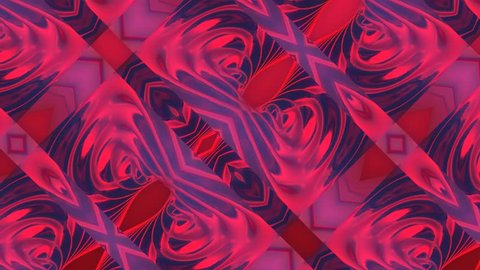 loopable kaleidoscopic art form abstract background