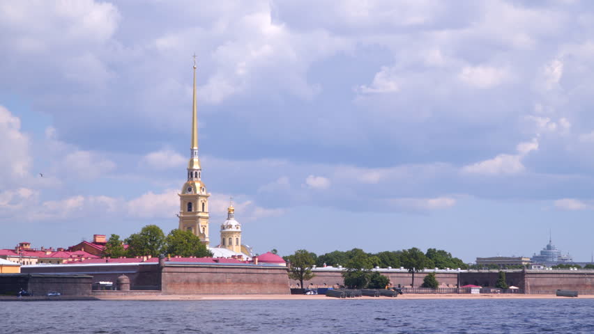 The Peter and Paul Fortress is the original citadel of St. Petersburg, Russia,
