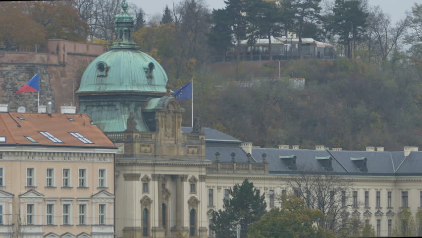 The Czech Republic Goverment Office building in Prague.