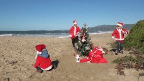 Christmas at the beach