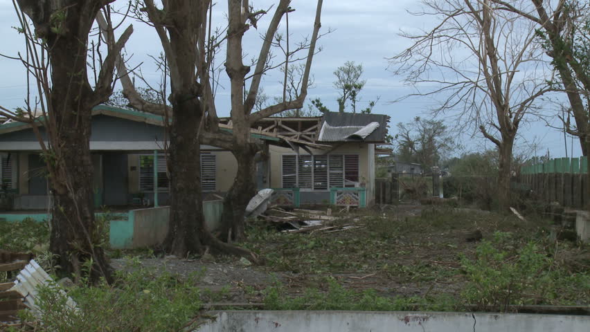 Destroyed School After Hurricane Hit - Full HD 1920x1080 30p shot on Sony EX1. 
