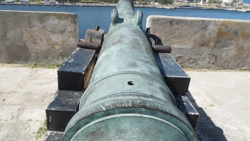 View of Havana Cuba from fort