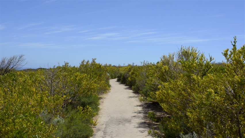 Path at Cape Naturaliste, in the Leeuwin-Naturaliste National Park, in the South