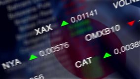 Stock Market Business Background with Japan flag - Powered by Shutterstock - Get 15% off with code: PIKWIZARD15