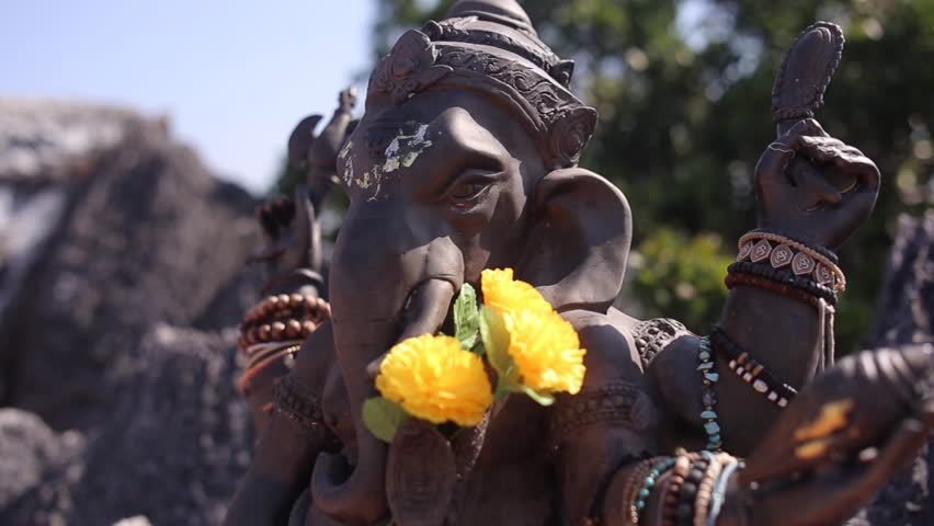 Ganesha idol. Thailand, Krabi Province.