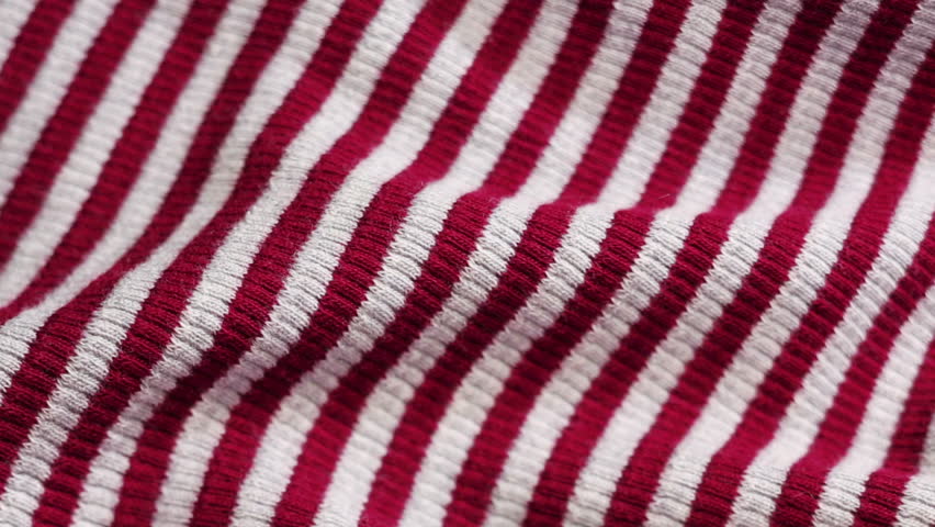 Red and white striped