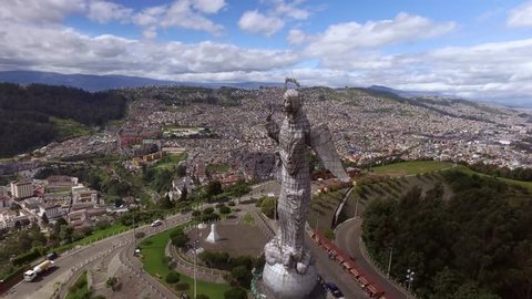 El Panecillo Virgin, Quito, EC