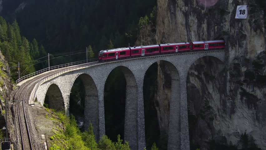 Landwasser Viaduct Швейцария