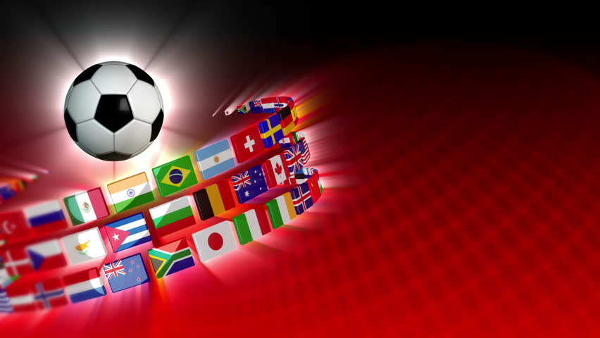 Soccer International Flags Sport Background Stock Footage Video 100 Royalty Free 3368456 Shutterstock