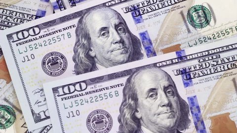 The reduction in rotating money, shrink dollar bills