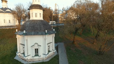 Aerial View of Trinity St. Sergius Lavra in Sergiev Posad