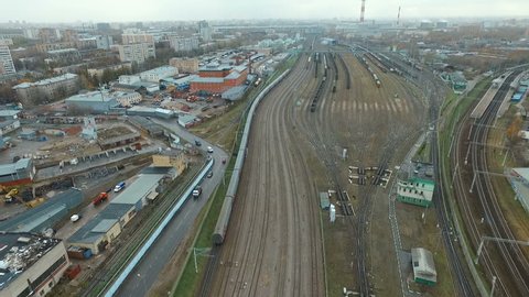 Traveling by Rail Train City