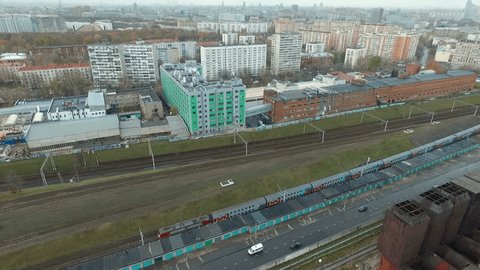 Traveling by Rail Train City