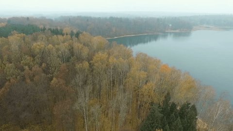 Lake Autumn Forest