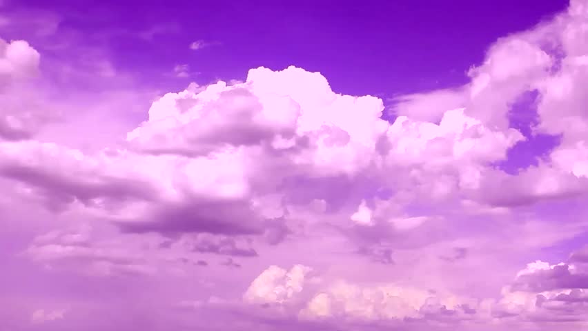 beautiful pink blue purple skies rolling Stock Footage Video (100%