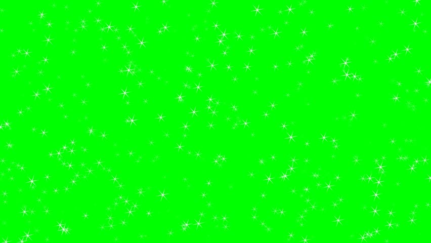 Stars shine effect background on green screen 4k animation. Christmas decoration. Royalty-Free Stock Footage #33722287