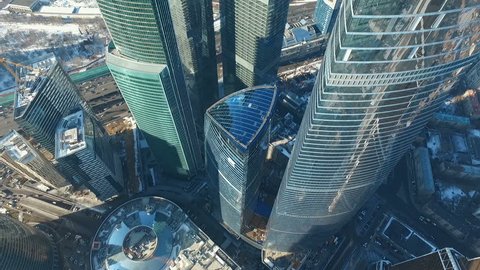 Skyscrapers Moscow City
