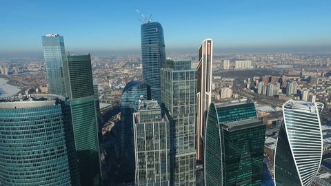 Skyscrapers Moscow City