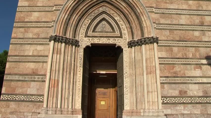 Cathedral in Duomo square in Messina , Italy