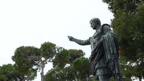 Gaius Iulius Caesar Octavianus Augustus Statue real time tilt