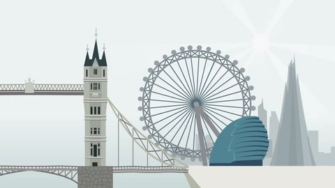 66 Cartoon London Bridge Stock Video Footage - 4K and HD Video Clips |  Shutterstock
