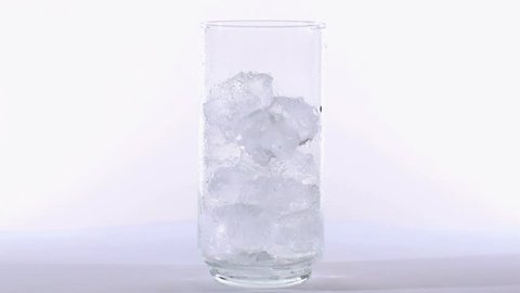 Full glass of soft drink - HD